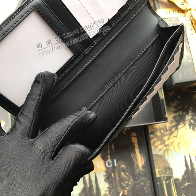 Gucci包 古馳錢包 459456pvc黃虎 虎頭印花 高端品質男士西裝夾 Gucci男錢包  gudj1293